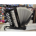 WELTMEISTER Grandina 120 bas - Akordeon guzikowy, używany, gryf B, 49cm.