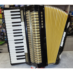 Hohner VERDI II - Akordeon 96 bas 3-chórowy dyskant, z futerałem i szelkami