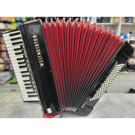 Weltmeister SERINO Deluxe 96 bas akordeon używany
