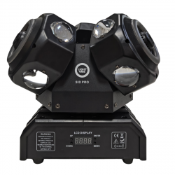 LIGHT4ME SID PRO - ruchomy multiefekt świetlny