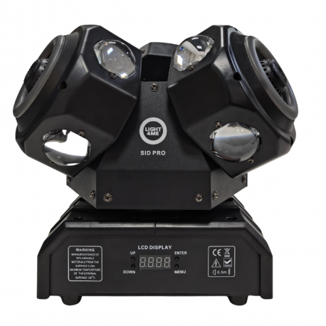 LIGHT4ME SID PRO - ruchomy multiefekt świetlny