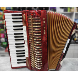 Hohner VERDI II - Akordeon 96 bas 3-chórowy dyskant, z futerałem i szelkami