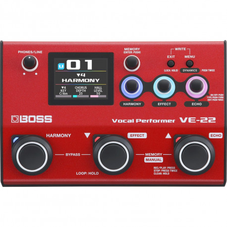 BOSS VE-22 - harmonizer wokalny