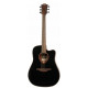 Lag T118DCE-BLK - gitara elektro - akustyczna T118 DCE BK