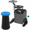 NUVO ZIP-KIT Essential - Przenośny zestaw perkusyjny, travel drum set Zip Kit perkusja