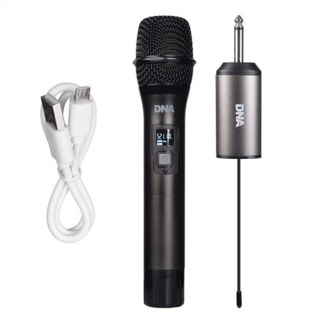DNA FU VOCAL SET wokalowy mikrofon bezprzewodowy zestaw 1x nadajnik doręczny do karaoke