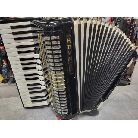 Hohner VERDI II - Akordeon 96 bas 3-chórowy dyskant, z futerałem i szelkami
