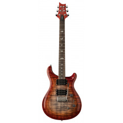 PRS SE Custom 24-08 Charcoal Cherryburst - Gitara elektryczna