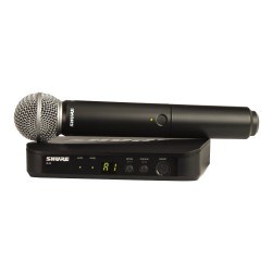 SHURE BLX24/SM58 - mikrofon bezprzewodowy