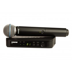 SHURE BLX24/B58 - mikrofon bezprzewodowy Beta58