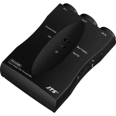 JTS PS510M - Zasilacz / Mikser do serii CX z wyjściem słuchawkowym