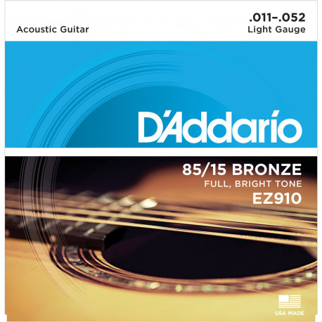 D′Addario EZ-910 - struny do gitary akustycznej