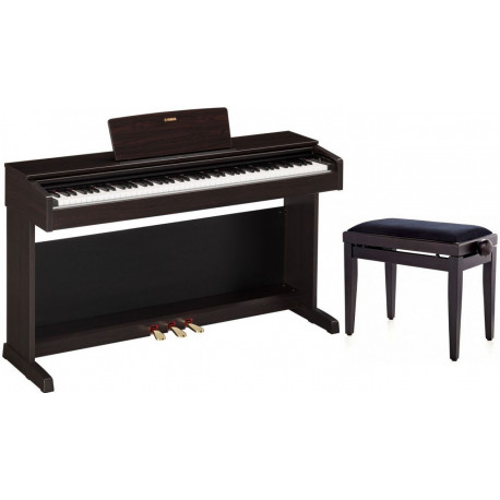 Yamaha YDP-145R - Pianino cyfrowe z ławą