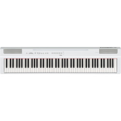 YAMAHA P-125 WH - białe pianino cyfrowe z klawiaturą młoteczkową