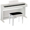 YAMAHA YDP145 WH - białe pianino cyfrowe ( elektroniczne) z ławą
