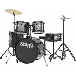 Stagg TIM 120 BK - akustyczny zestaw perkusyjny