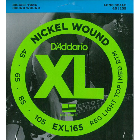 D'addario EXL-165 - struny do gitary basowej