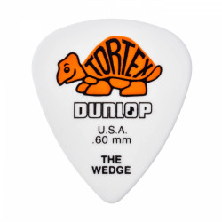 Dunlop 424R Tortex Wedge kostka gitarowa 0.60mm pomarańczowa