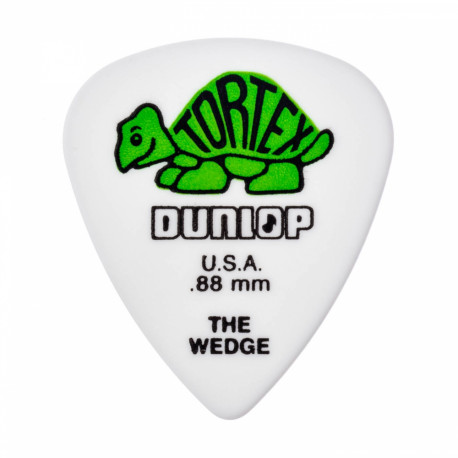 Dunlop 424R Tortex Wedge kostka gitarowa 0.88mm zielona