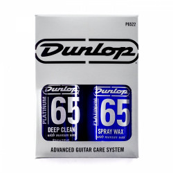 Dunlop P6522 Platinum 65 Deep Clean & Spray Wax Twin Pack zestaw czyścików do gitary 118 ml