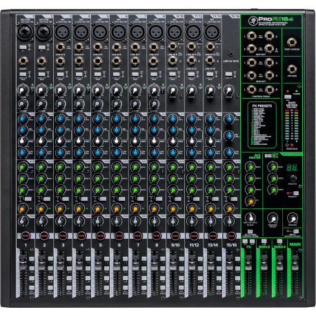 MACKIE PROFX 16 v 3 - 16-sto kanałowy mixer audio