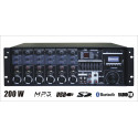 RH SOUND SY-2200 100V / 4-16 Ohm - wzmacniacz powermikser 100V