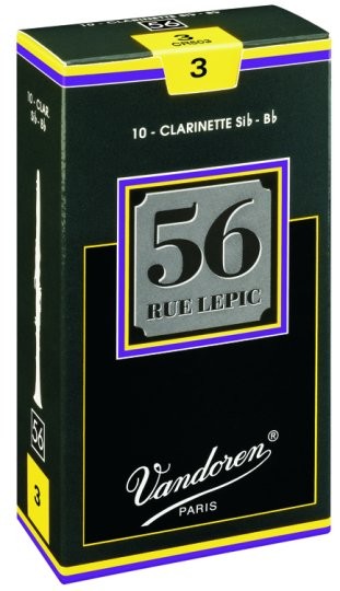 Stroik Vandoren Klarnet Bb V56 Rue Lepic