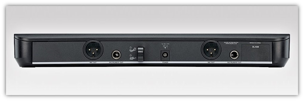 Shure BLX-288/PG-58 - Zestaw podwójny 2x PG58