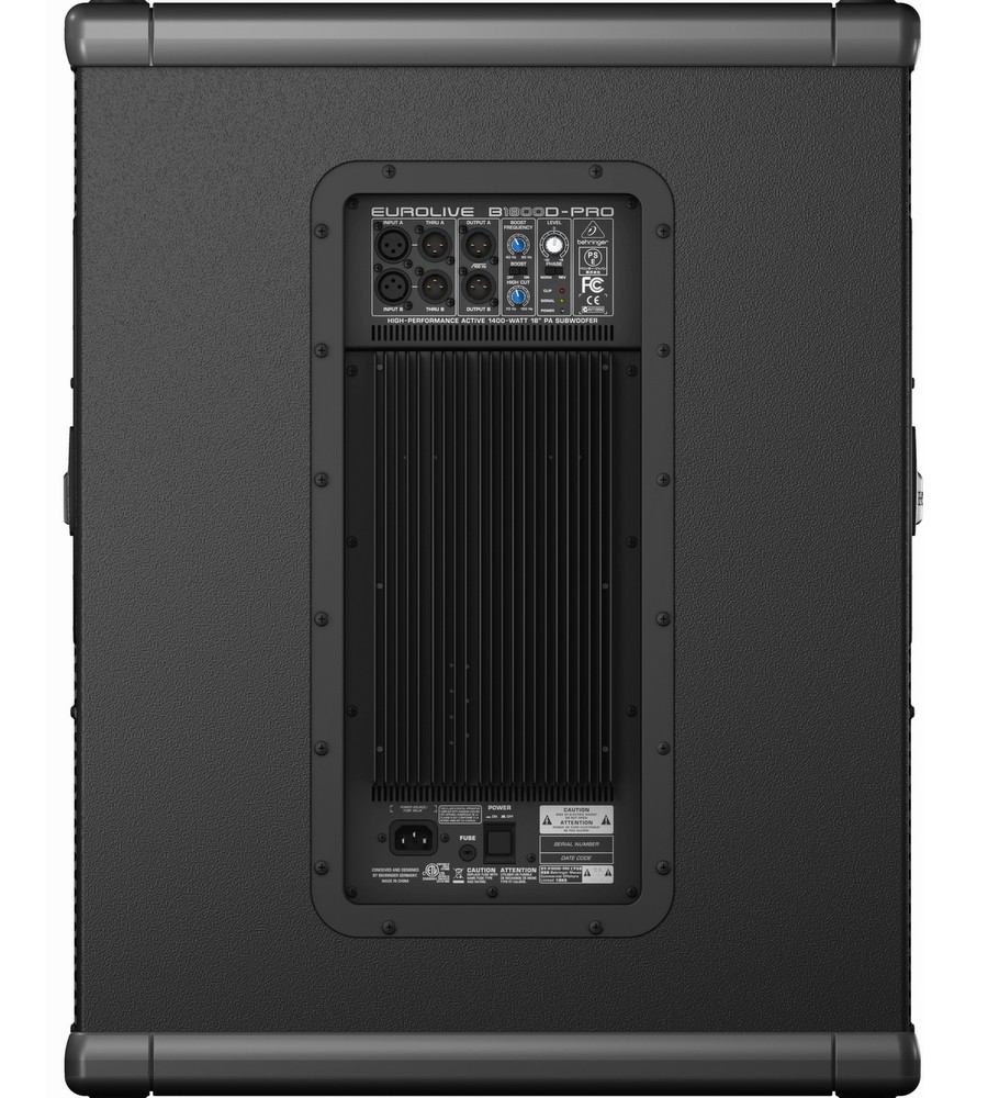 Behringer B1800D Pro - Aktywny subwoofer