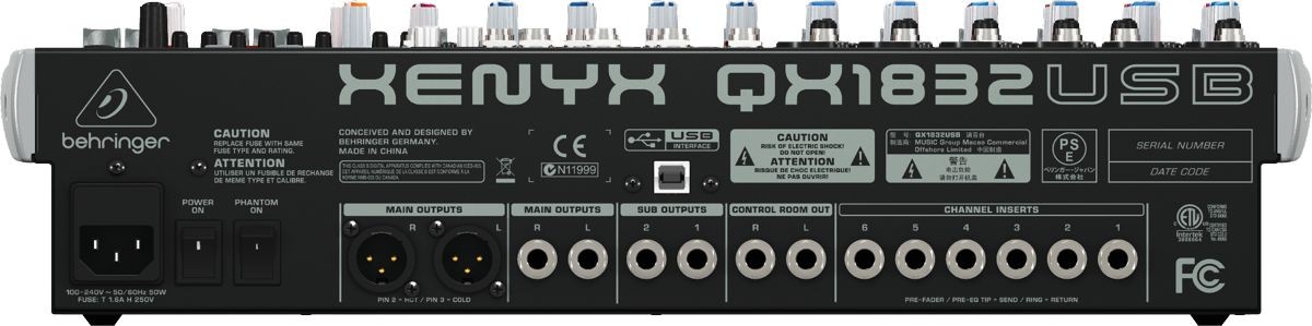 Behringer XENYX QX1832USB