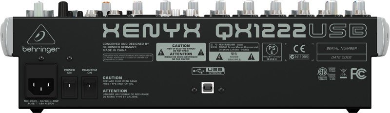Behringer XENYX QX1222USB