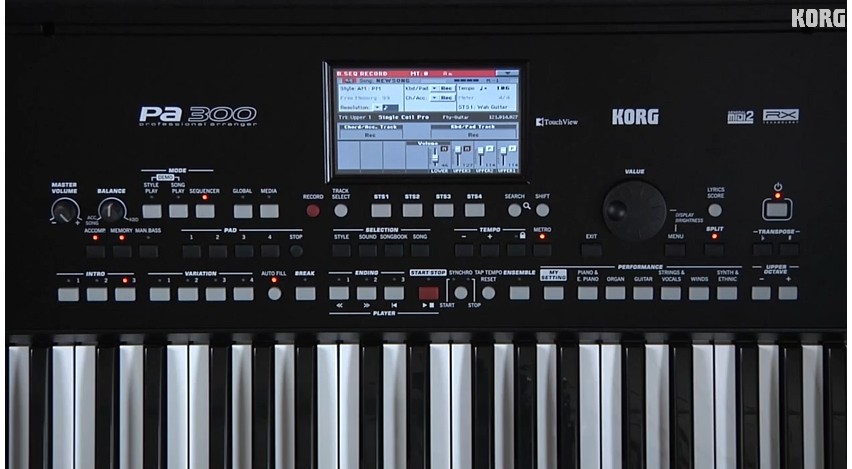 KORG Pa 300 - profesjonalny aranżer