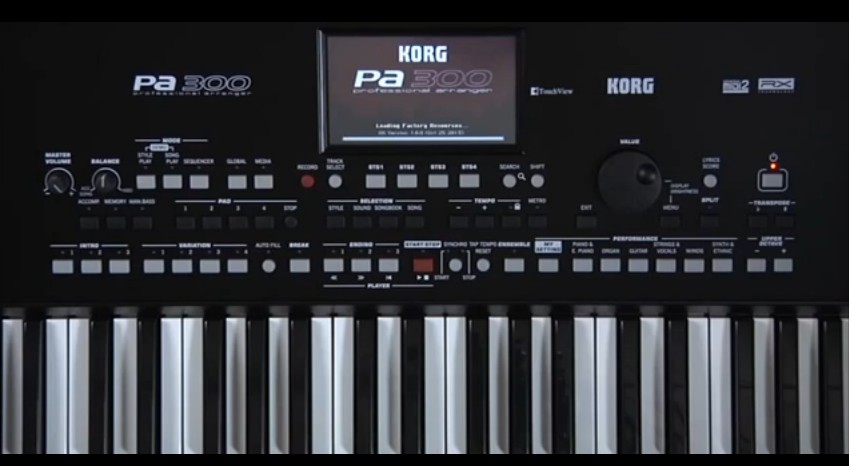 KORG Pa 300 - profesjonalny aranżer