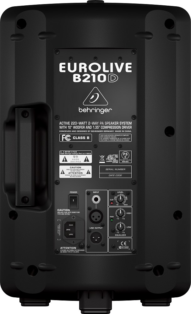 Behringer B210D - aktywna kolumna głośnikowa 10"