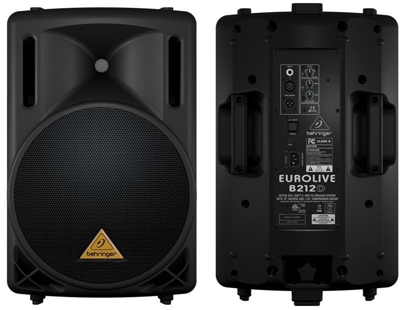 Behringer B212D - aktywna kolumna głośnikowa 12"