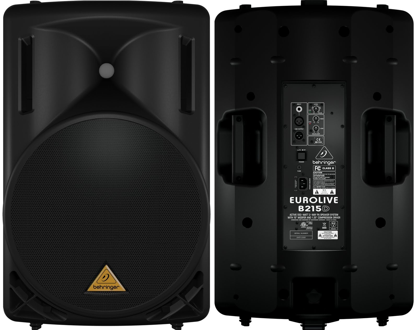 Behringer B215D - aktywna kolumna głośnikowa 15"