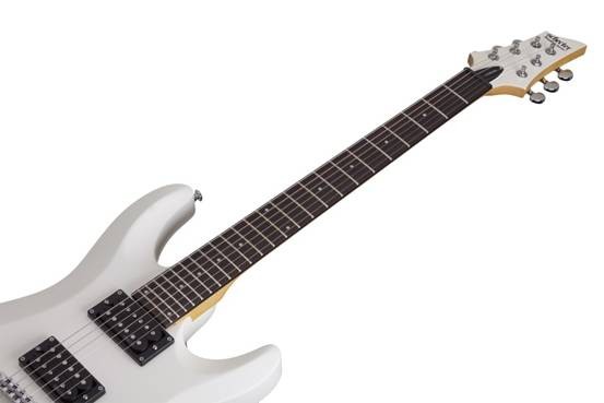Schecter C-6 Deluxe Satin White (SWHT)