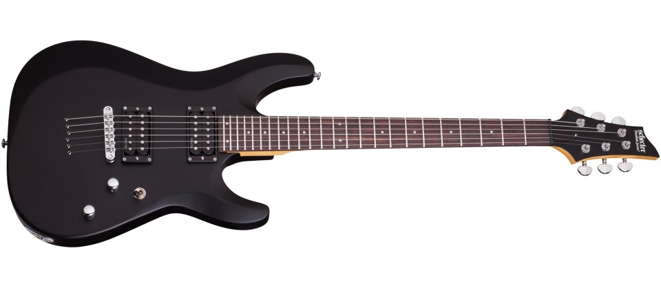 Schecter C-6 Deluxe Satin Black (SBK)
