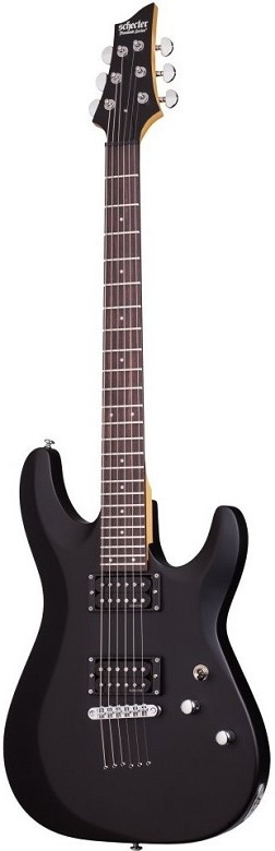Schecter C-6 Deluxe Satin Black (SBK)