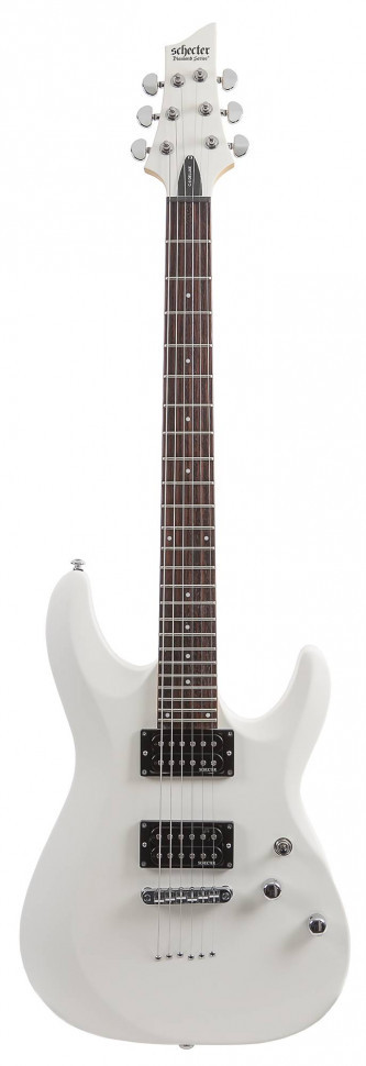 Schecter C-6 Deluxe Satin White (SWHT)