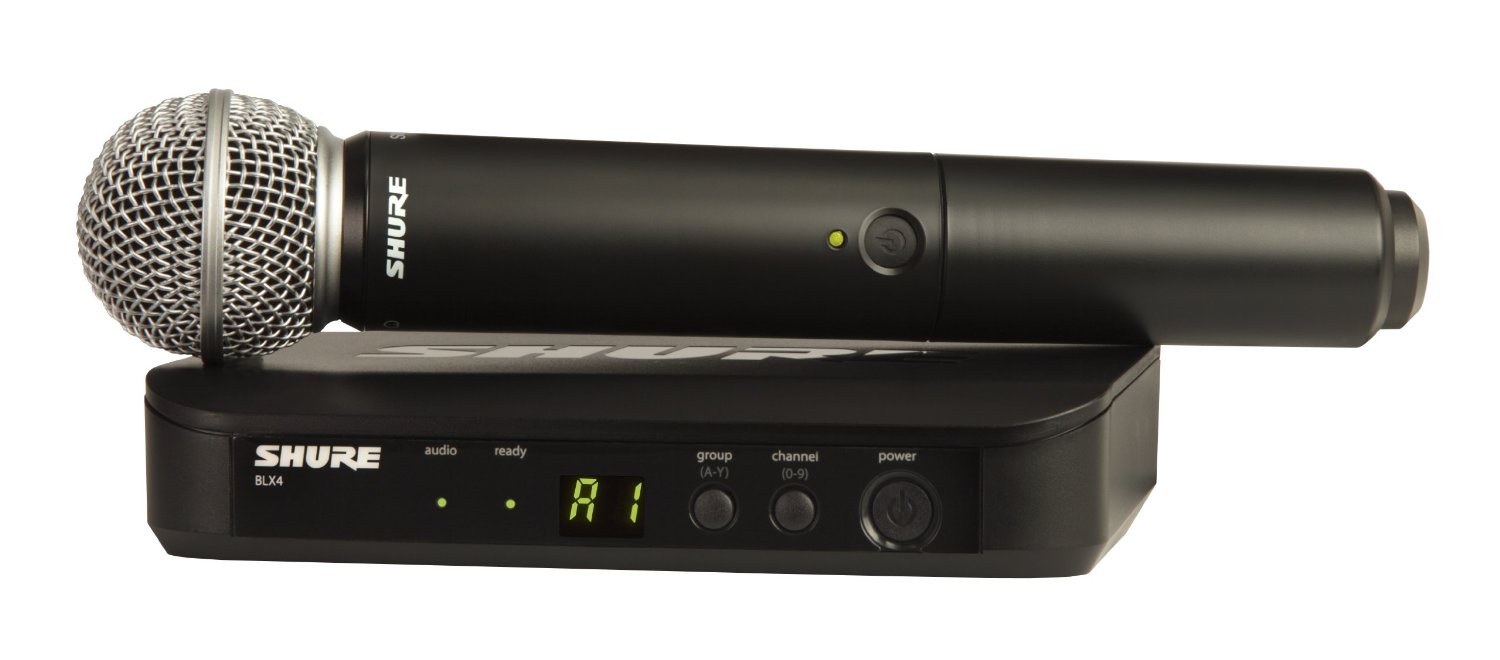 SHURE BLX24/SM58 - mikrofon bezprzewodowy