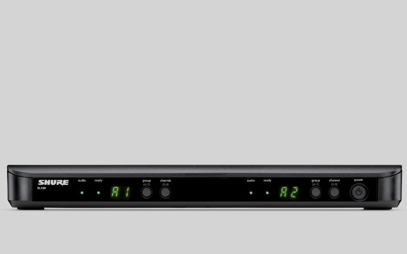 SHURE BLX1288e/SM35 - zestaw podwójny z mikrofonami: SM58 i SM35