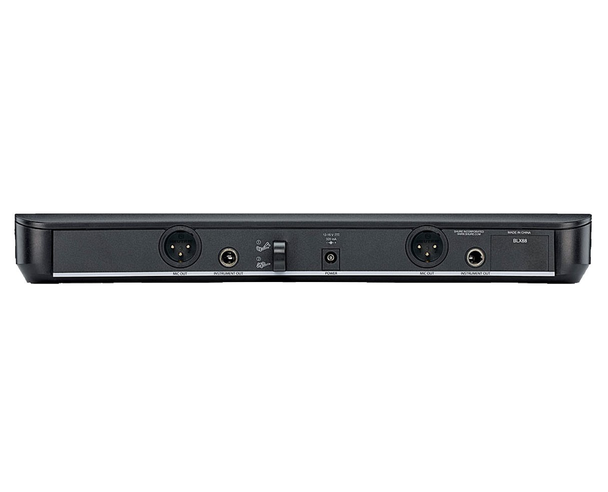 SHURE BLX1288e/SM35 - zestaw podwójny z mikrofonami: SM58 i SM35