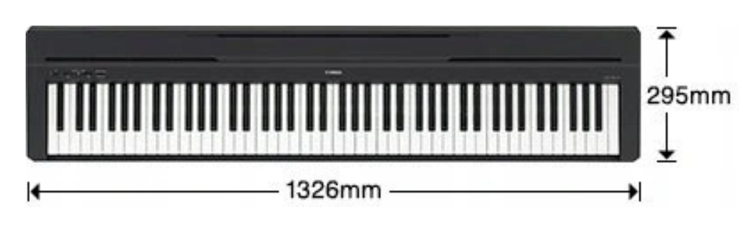 Yamaha P-45B pianino cyfrowe
