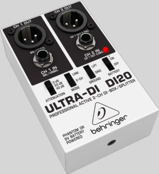 Behringer DI20 - 2-kanałowy DI-box aktywny