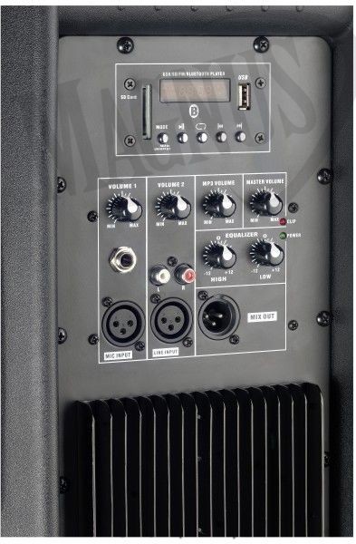 Stagg PMS 12A 240 Watt BT, FM, Wav
