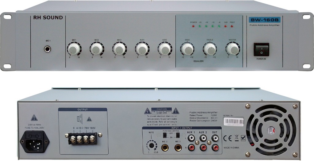 Wzmacniacz 100V BW-160B