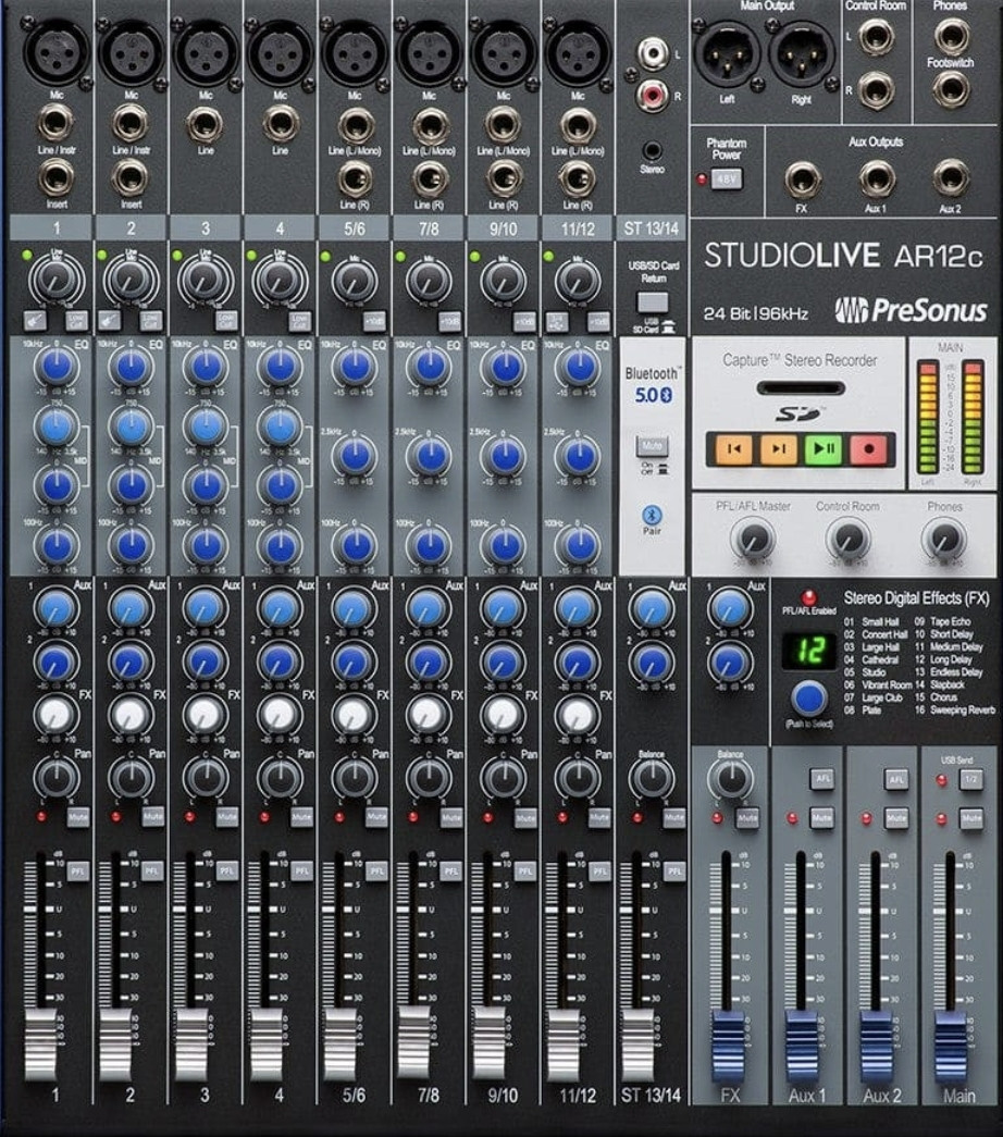 PreSonus StudioLive AR12C