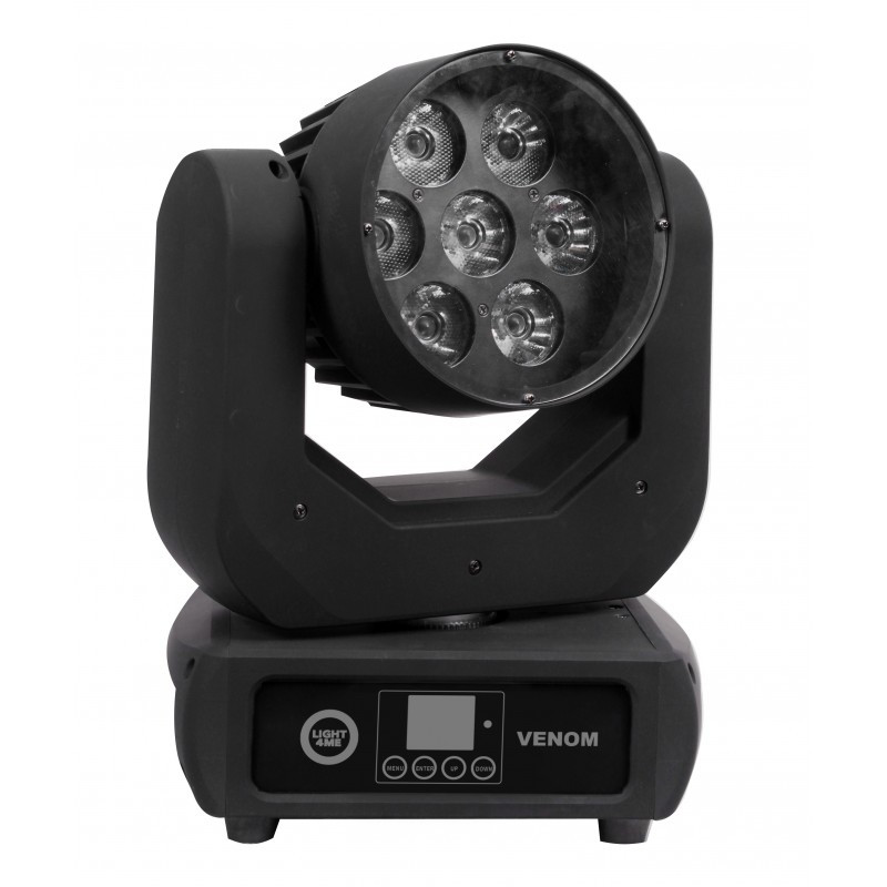 LIGHT4ME VENOM WASH głowa ruchoma 7x15W RGBW LED