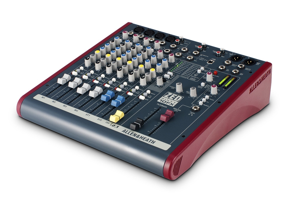 Allen&Heath ZED60 10FX mikser dźwięku z efektem